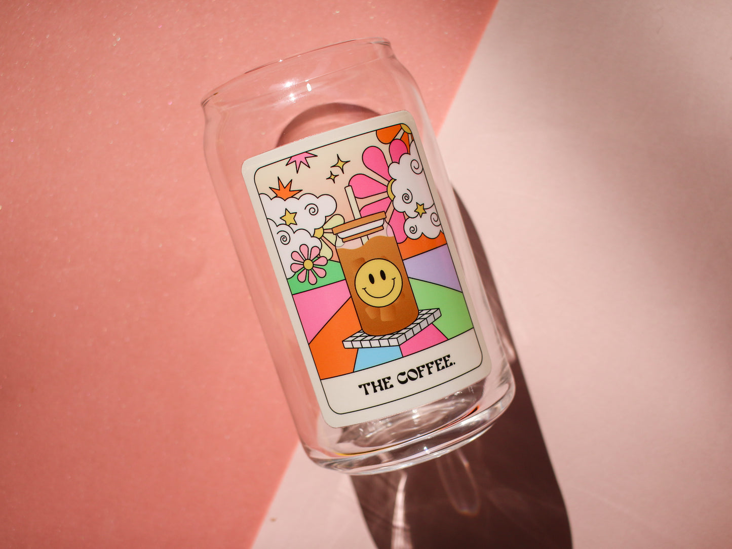 Tarot Cards Glass Cup