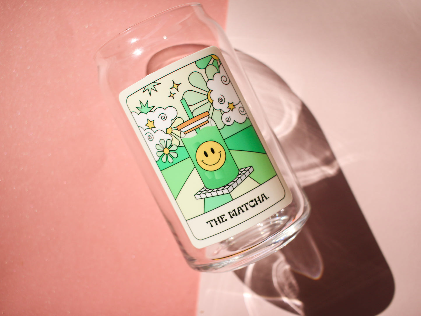Tarot Cards Glass Cup