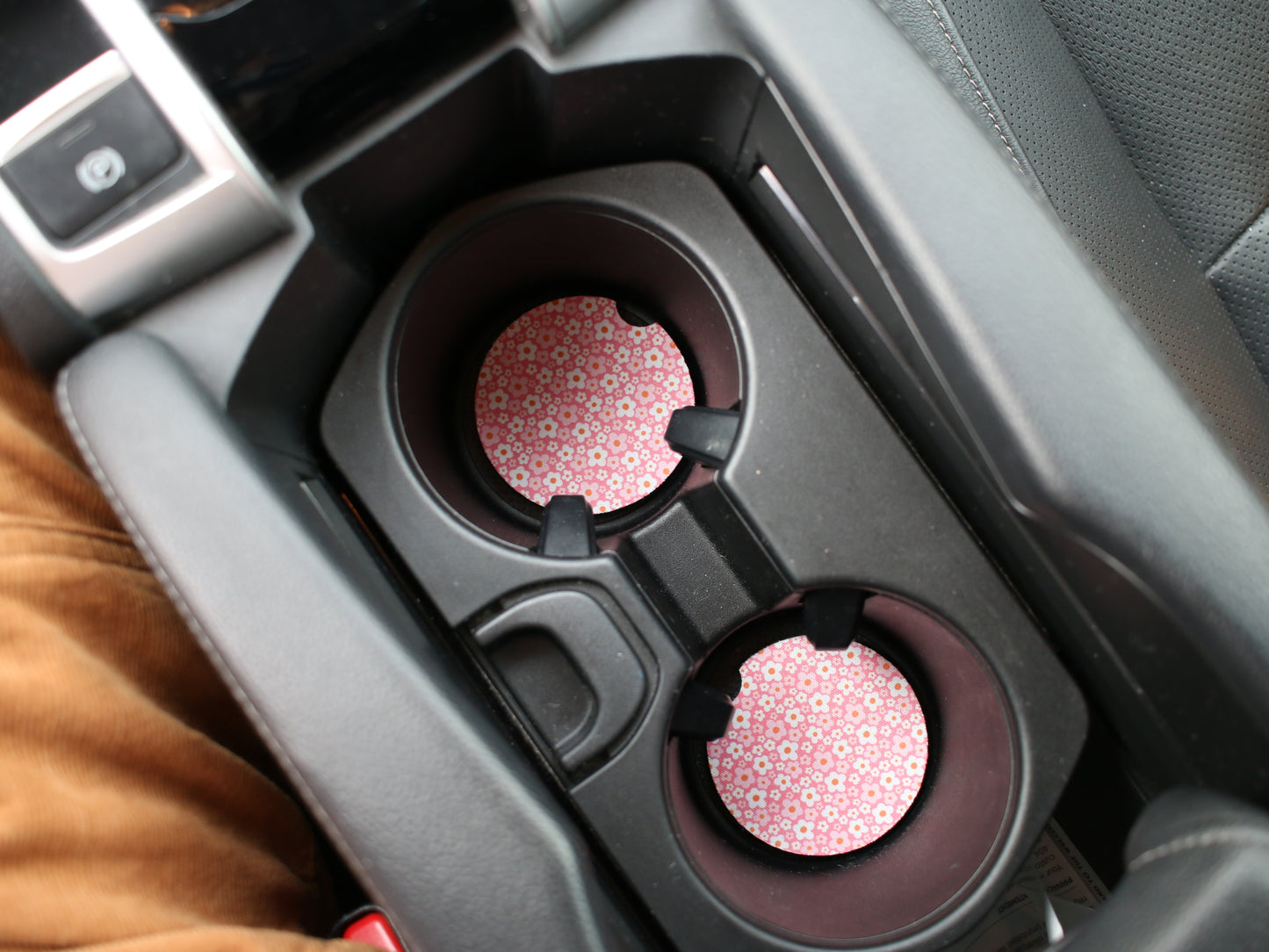 Floral Car Coaster Set (2 Colors)