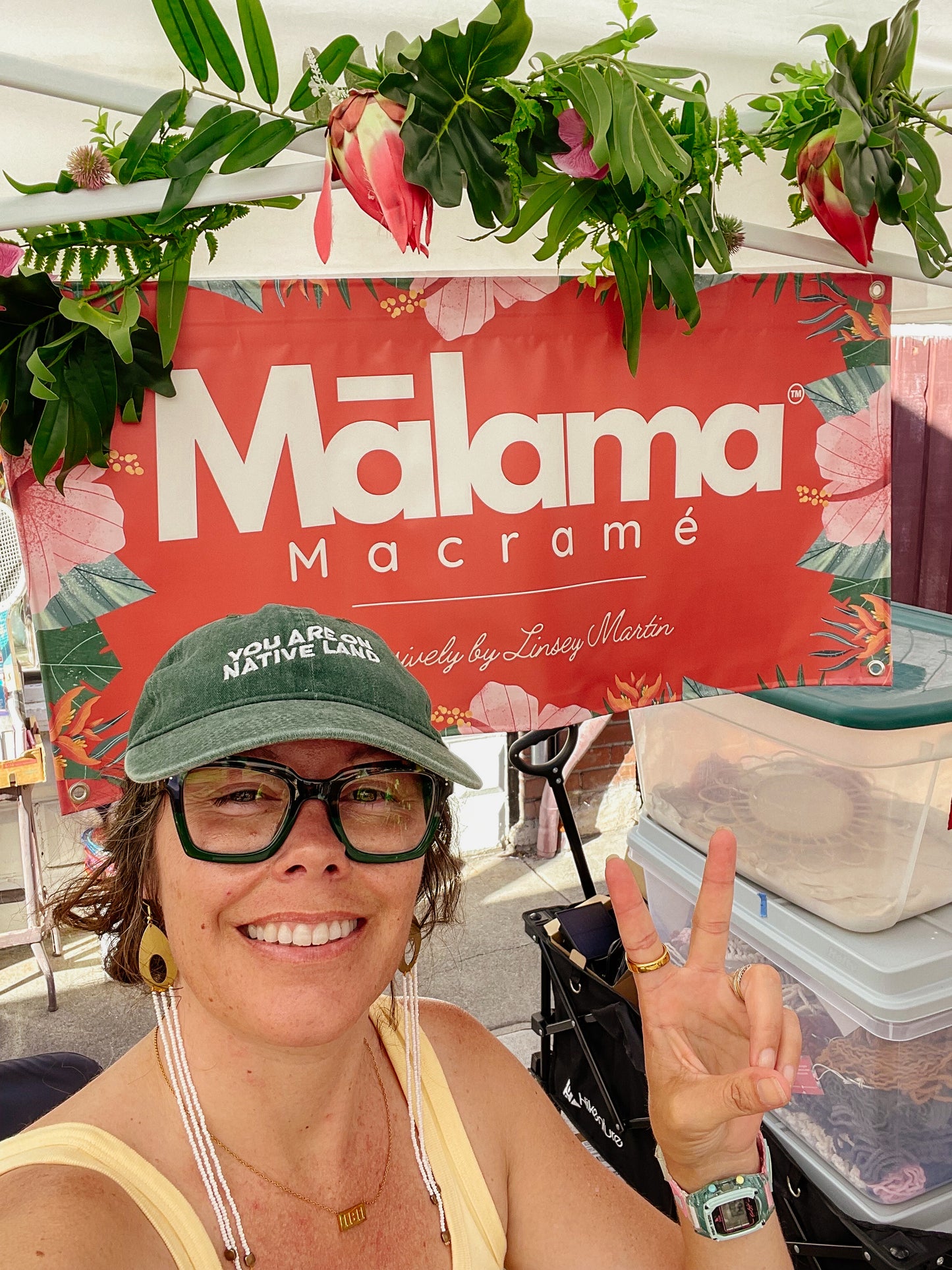 Macrame Plant Hanger Workshop with Malama Macrame