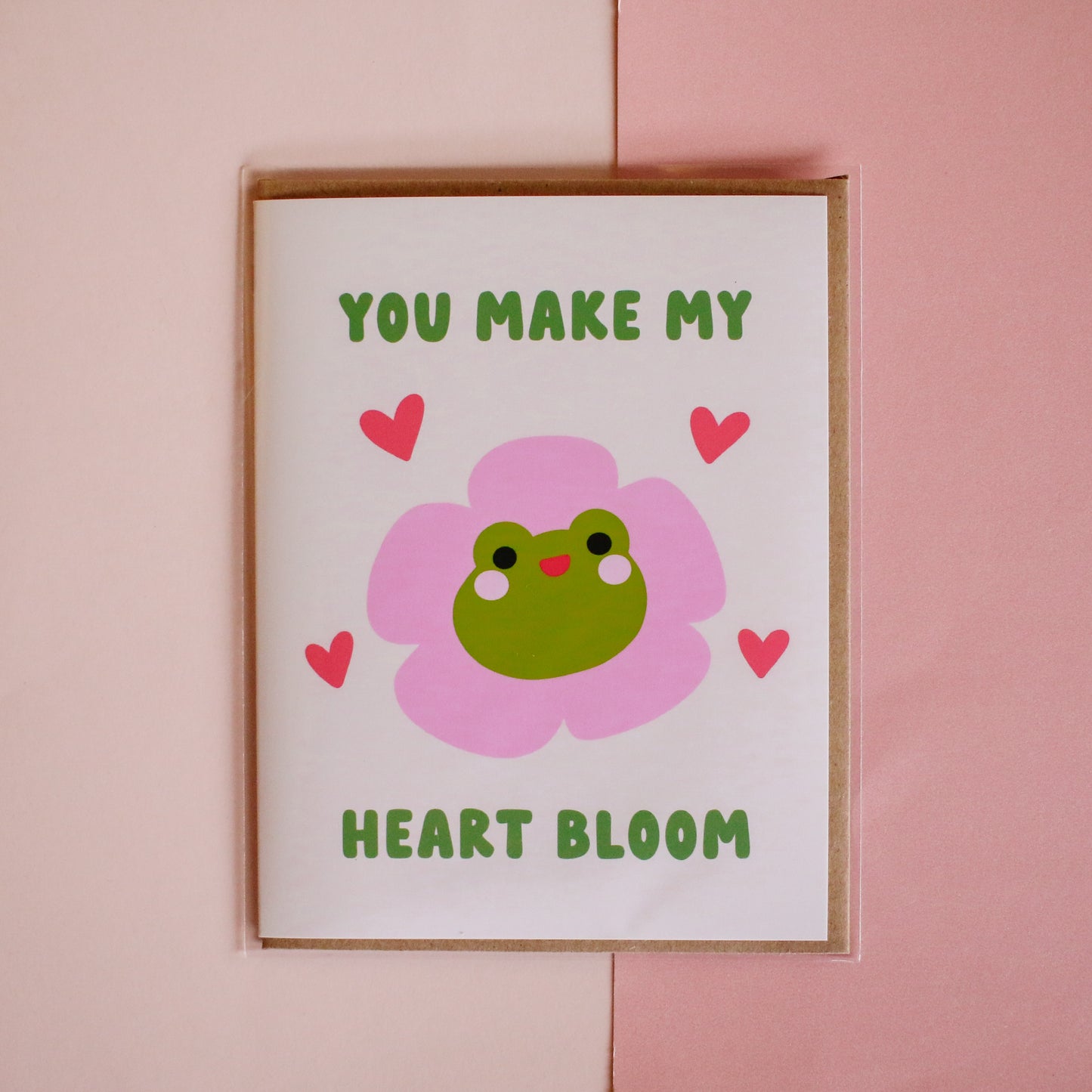 You Make My Heart Bloom Greeting Card