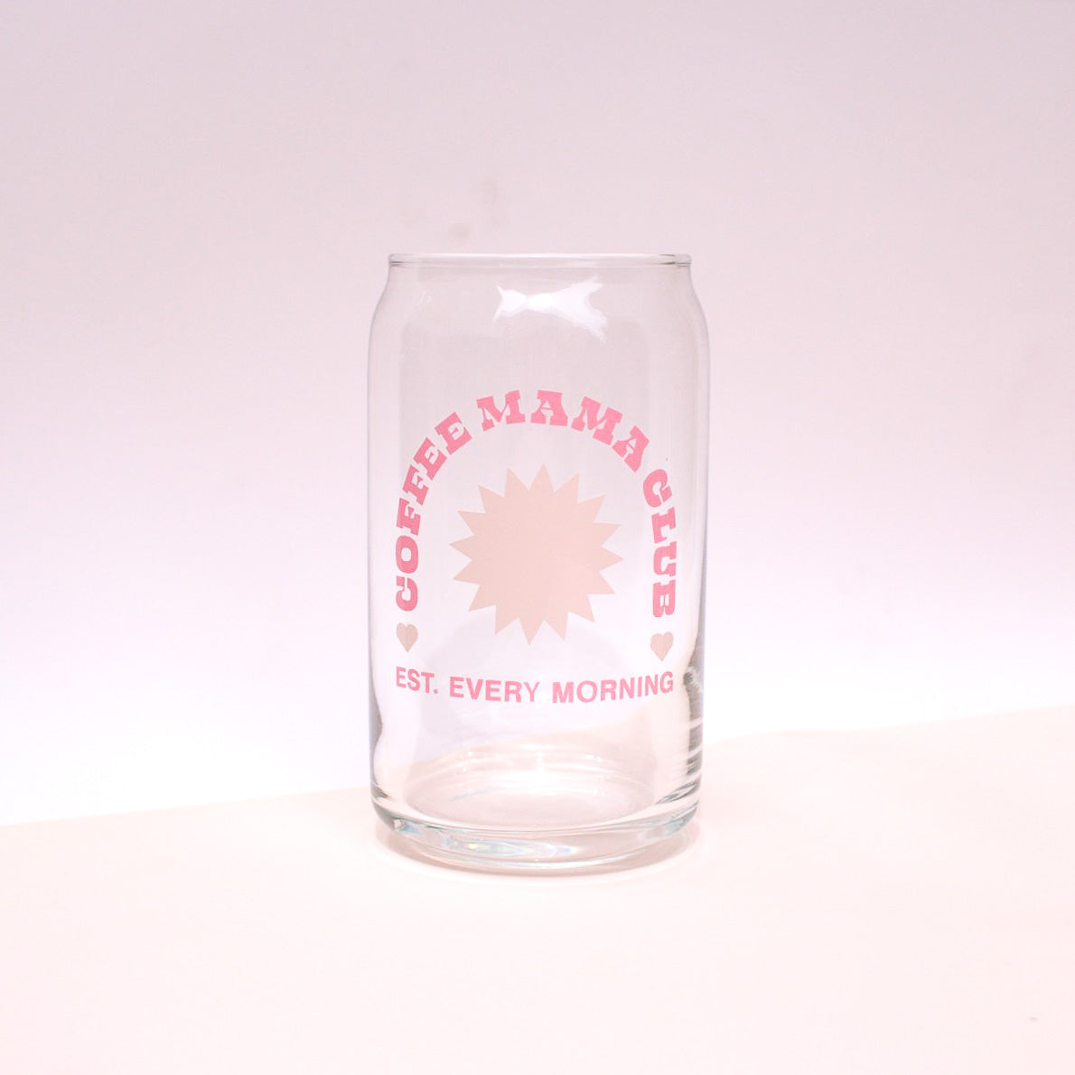Coffee Mama Club Glass Cup
