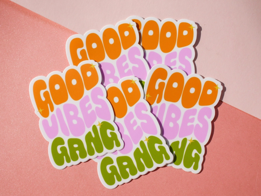 Good Vibes Gang Sticker