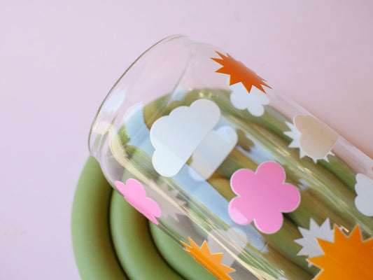 Cloud and Sun Glass Cup
