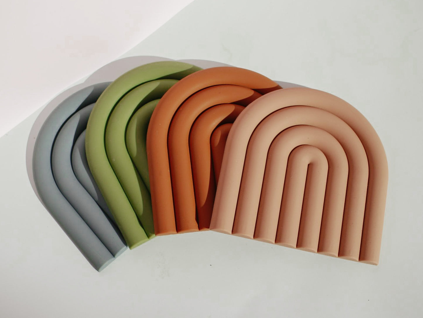 Rainbow Coasters