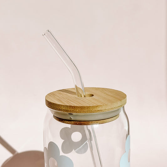 Clear Glass Straw