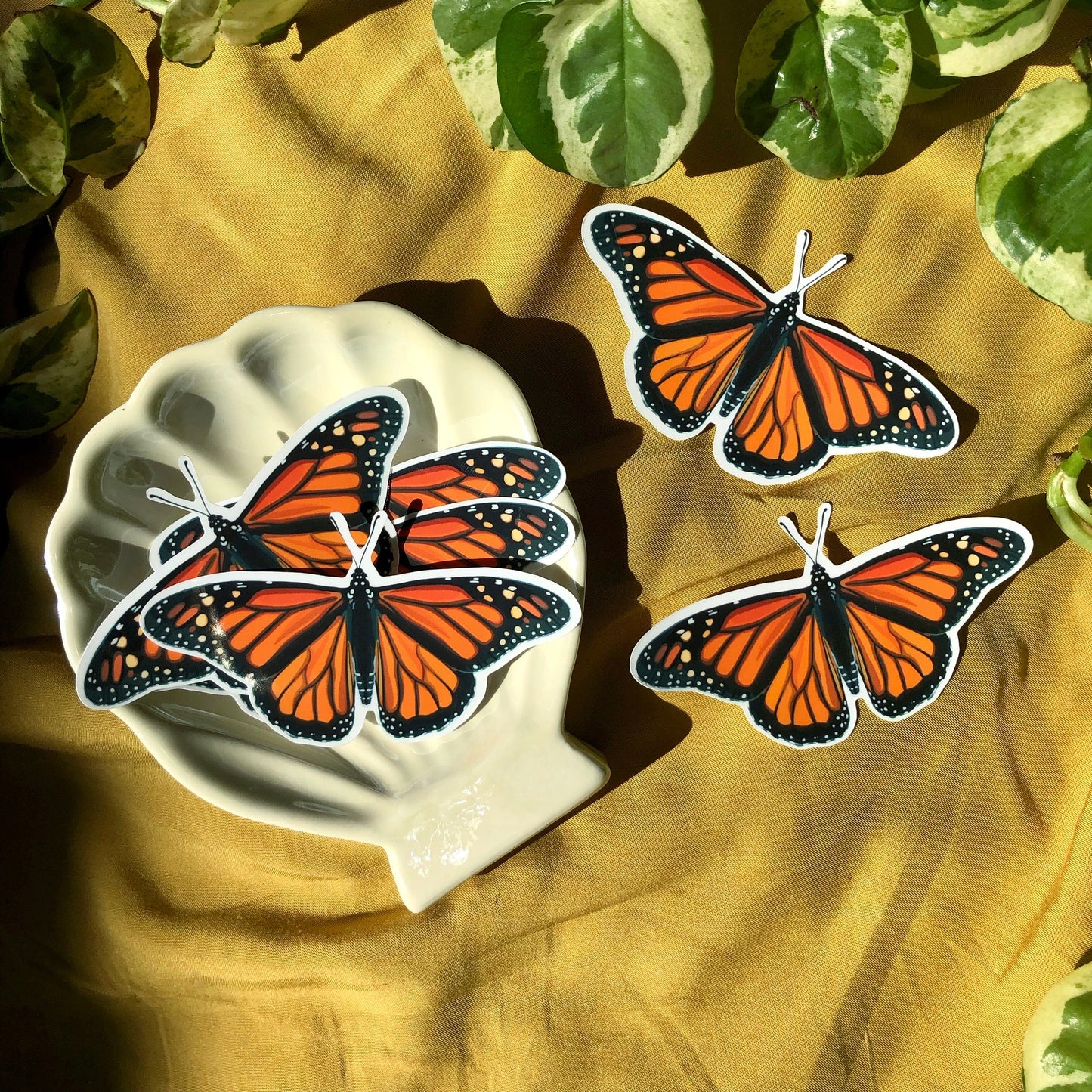 Monarch Butterfly Sticker