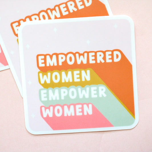 Empowered Women Sticker
