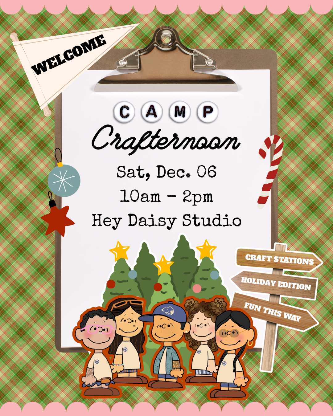 Camp Crafternoon: Holiday Edition