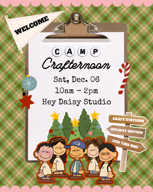 Camp Crafternoon: Holiday Edition