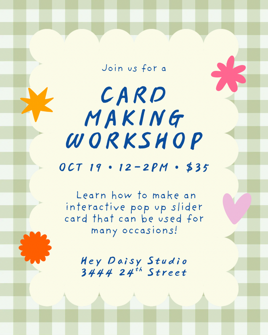 Interactive Card Making Workshop