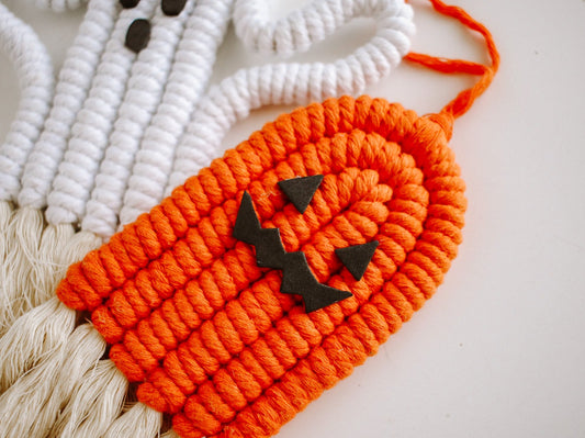 Spooky Macrame Hangings