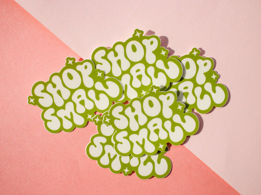 Shop Small Sticker