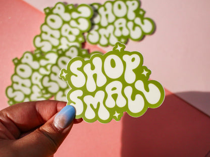 Shop Small Sticker