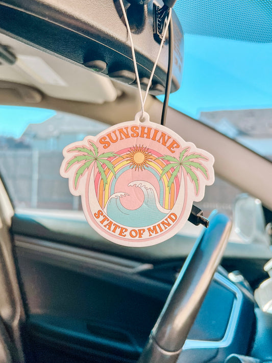 Sunshine State of Mind Air Freshener (Ocean Scent)