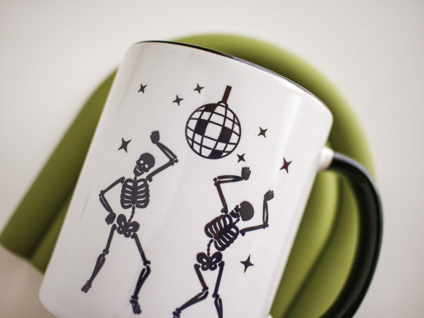 Disco Skeleton Mug