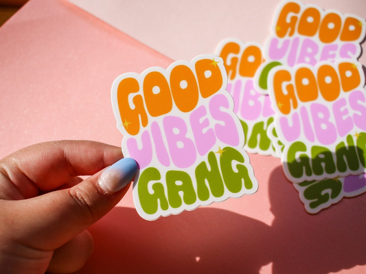 Good Vibes Gang Sticker
