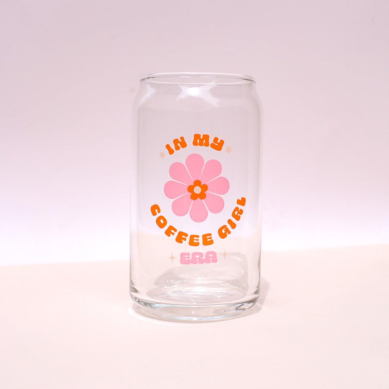 Coffee Girl Era Glass Cup