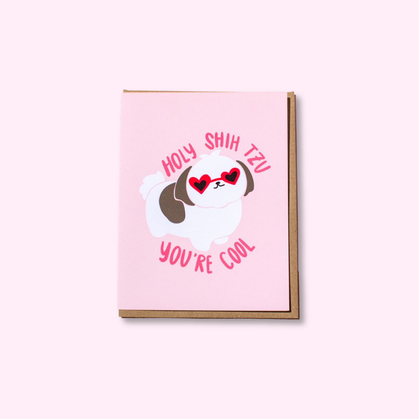 Shih Tzu Greeting Card