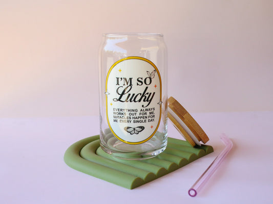Lucky Glass Cup
