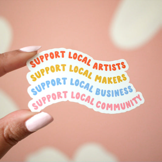 Support Local Sticker