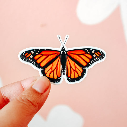 Monarch Butterfly Sticker
