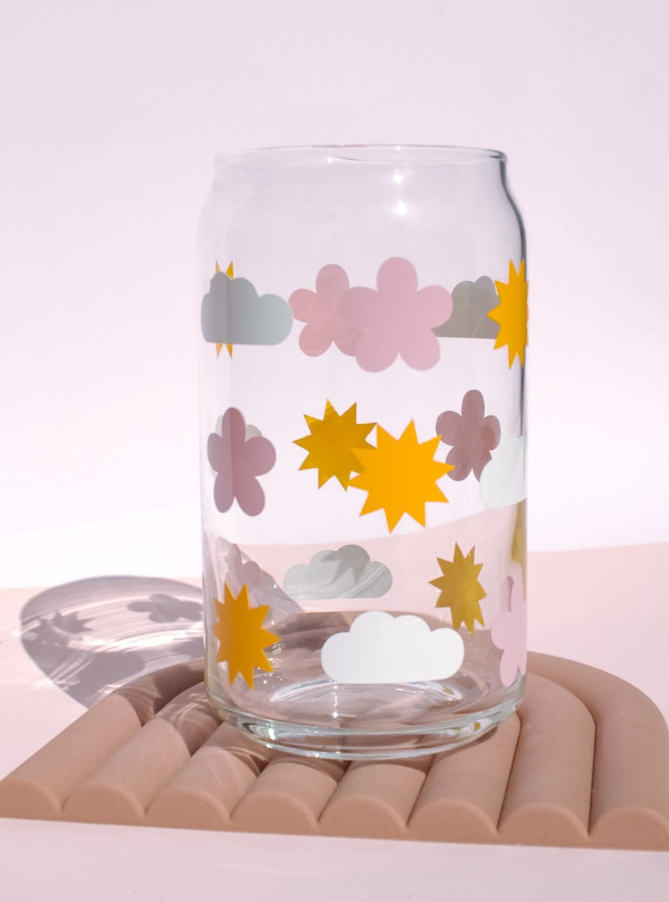 Cloud and Sun Glass Cup