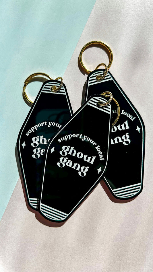 Support Your Local Ghoul Gang Keychain
