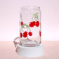 Cherry Glass Cup