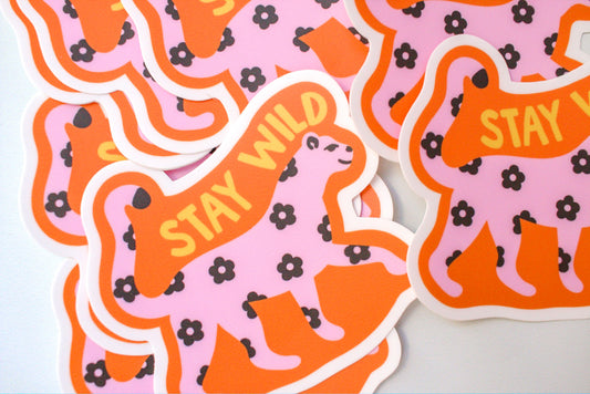 Stay Wild Sticker