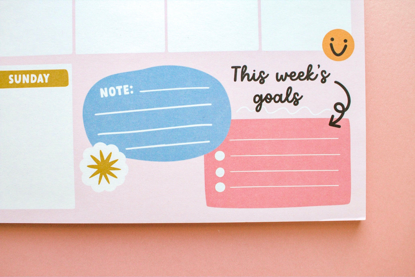 Weekly Planner Notepad