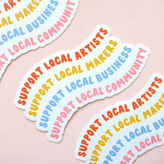 Support Local Sticker