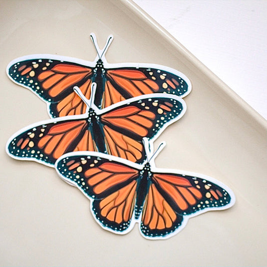 Monarch Butterfly Sticker