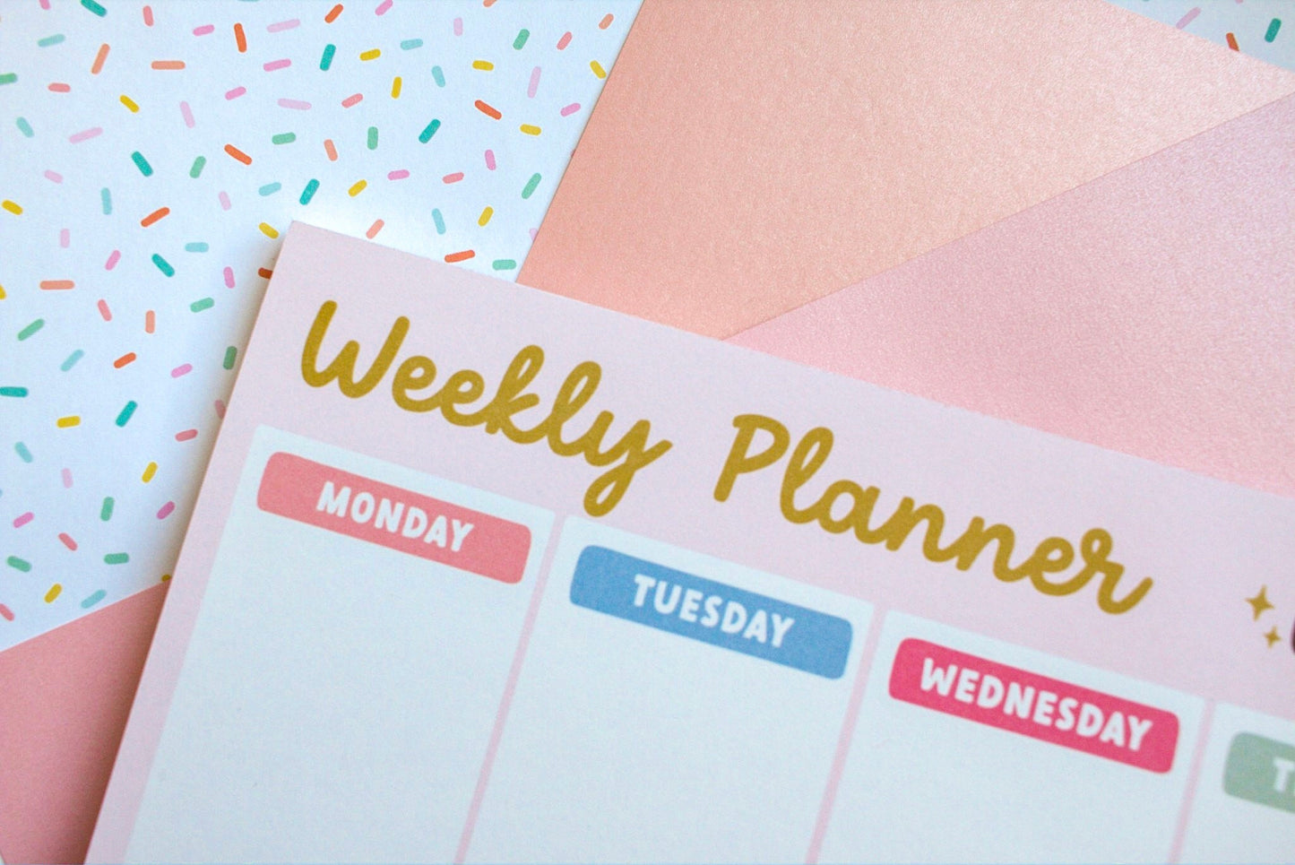 Weekly Planner Notepad