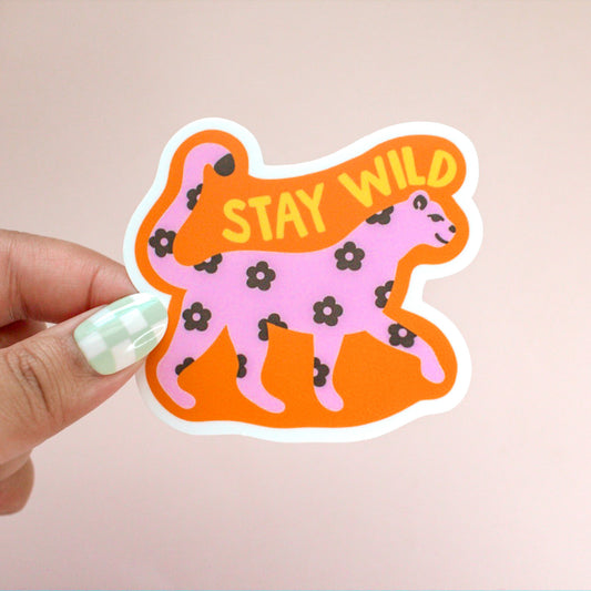 Stay Wild Sticker