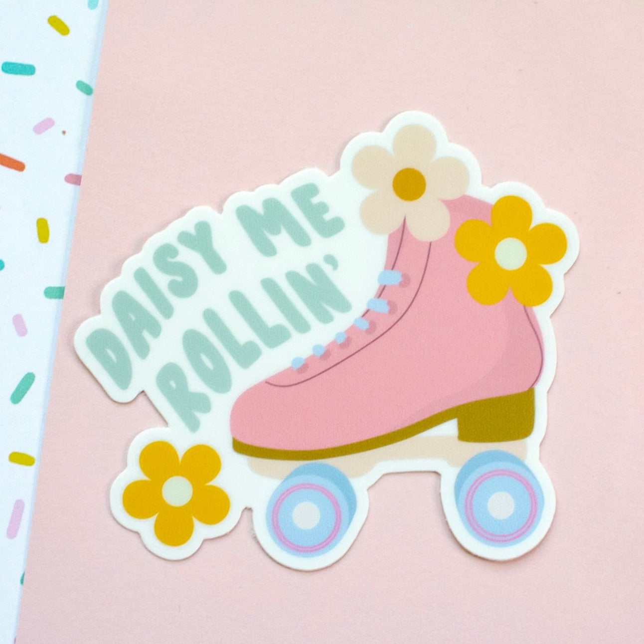 Daisy Me Rollin' Sticker